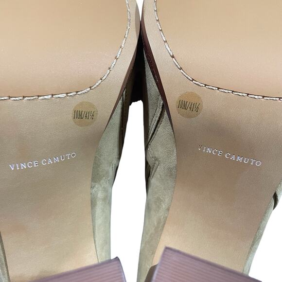 Vince Camuto Cayelsa Bootie 10 Tan Leather Neutral Classic Boho - Picture 10 of 14